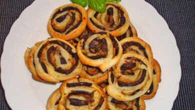 Photo of Blutwurst-blätterteigschnecke