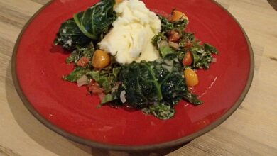 Photo of Kohlrouladen aus wirsing im gemüsebett