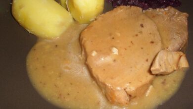Photo of Wildschweinbraten in burgundersauce