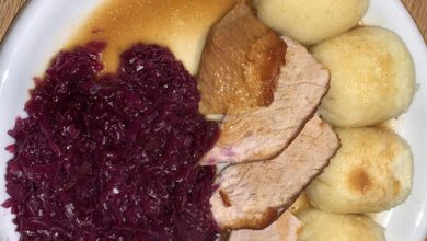 Photo of Schweinebraten in würziger biersauce aus dem römertopf