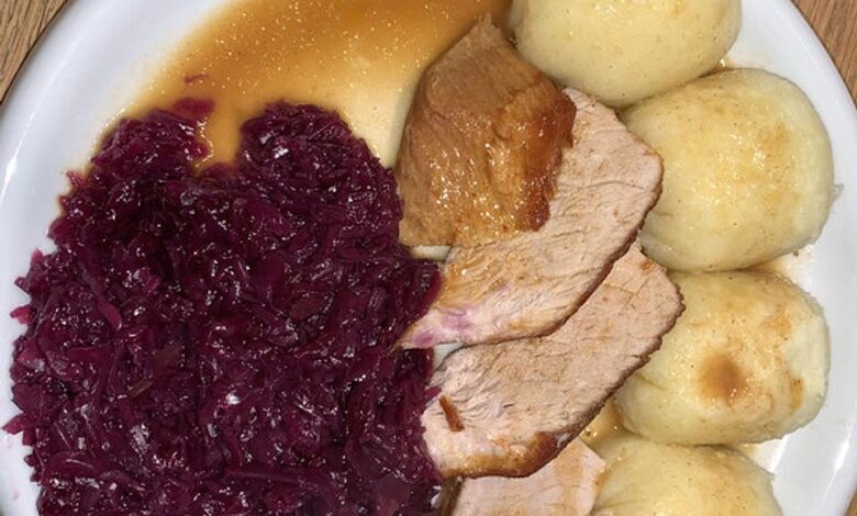 Photo of Schweinebraten in würziger biersauce aus dem römertopf