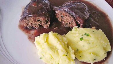 Photo of Rotkrautwickel aus dem backofen