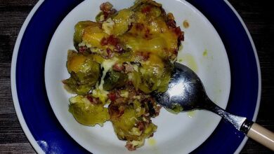 Photo of Rosenkohl-speck auflauf