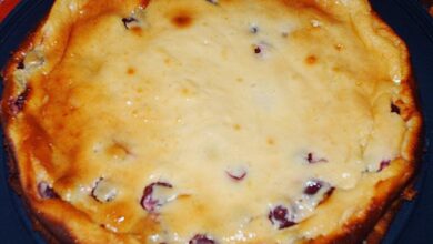 Photo of Kirsch- oder mandarinen – käsekuchen ohne boden