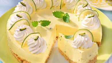 Photo of limetten-quark-torte