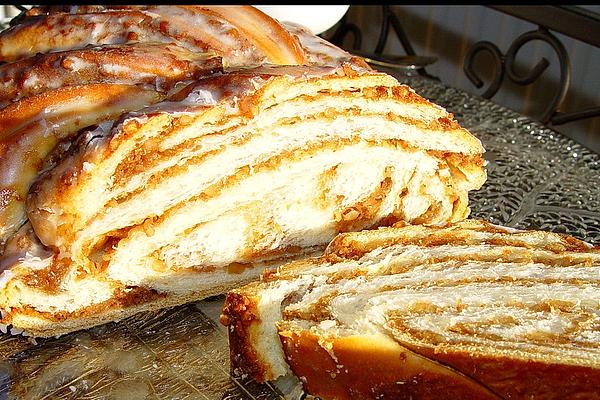 Photo of Nusszopf – Rezept von einem bäckermeister