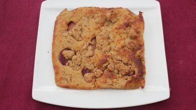 Photo of Pflaumenkuchen mit streuseln nach grossmutters rezept