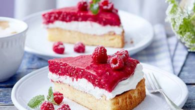 Photo of Küstenfrische Himbeertorte