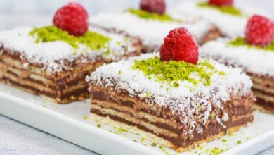 Photo of Pudding-kekskuchen ohne backen