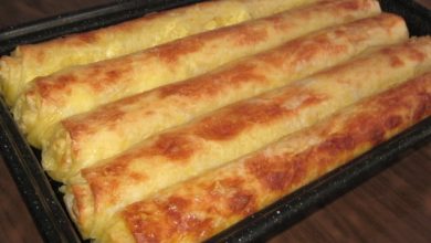 Photo of Blätterteig rindfleisch käse stangen