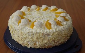 Photo of Pfirsich – Raffaello – Torte