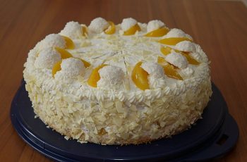 Photo of Pfirsich – Raffaello – Torte