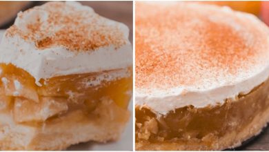 Photo of Apfeltorte mit zimt-sahne: bestes apfelkuchen-rezept