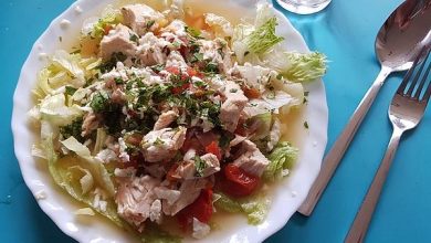 Photo of Mexikanische hühnersuppe mit salat low carb