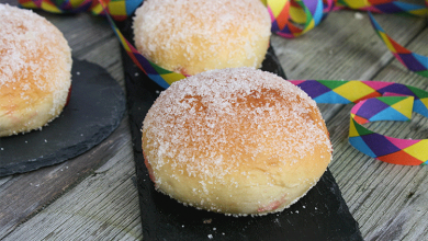Photo of Ofenkrapfen gefüllt mit frischkäse