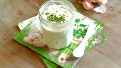 Photo of Knoblauch – frischkäse – kräuter – dip