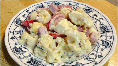 Photo of Blumenkohl-schinken-salat