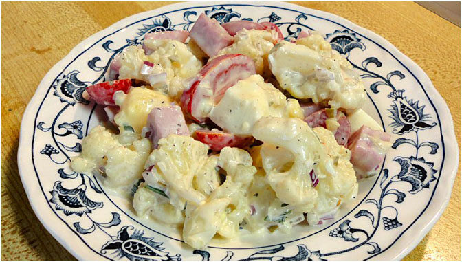 Photo of Blumenkohl-schinken-salat