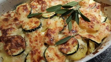Photo of Zucchini-kartoffel-auflauf mit knoblauch