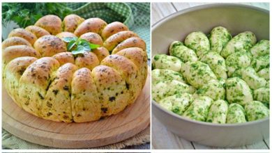 Photo of Einfache selbstgebackenes-knoblauchbrot