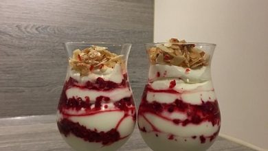 Photo of Schnelles himbeer dessert