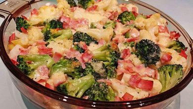Photo of Blumenkohl – Brokkoli – Auflauf mit nudeln
