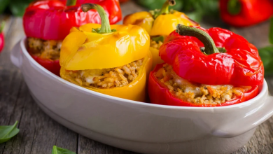 Photo of Gefüllte Paprika