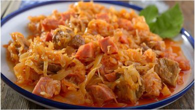 Photo of Bigos polnische sauerkraut speise
