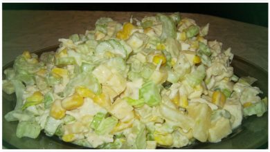 Photo of Apfel – Porree – Salat