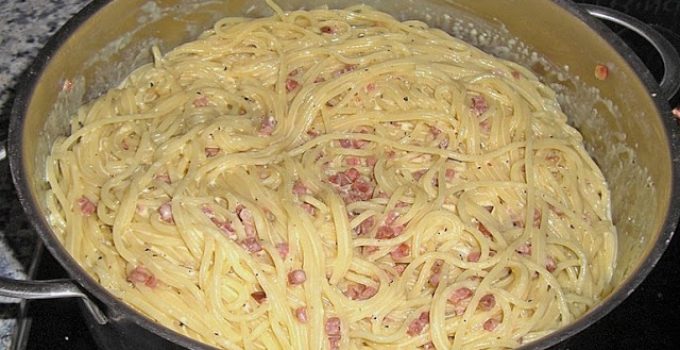 Photo of Spaghetti alla carbonara nach südtiroler art mit schneller zubereitung