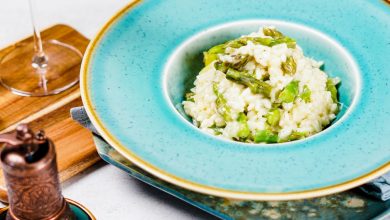 Photo of Spargelrisotto