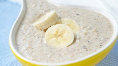 Photo of Zimt-haferbrei mit banane