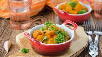 Photo of Kürbisgulasch