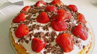 Photo of Erdbeer-mascarpone-biskuit-blitz-kuchen – Kuchen geht auch mit anderen früchten