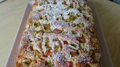 Photo of Rhabarber Joghurt Kuchen