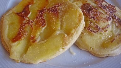 Photo of Dicke obst pfannkuchen