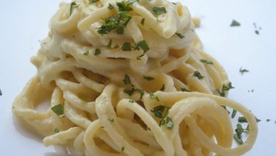 Photo of Spaghetti mit parmesan – sahnesauce