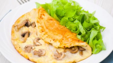 Photo of Eieromelett mit pilzen