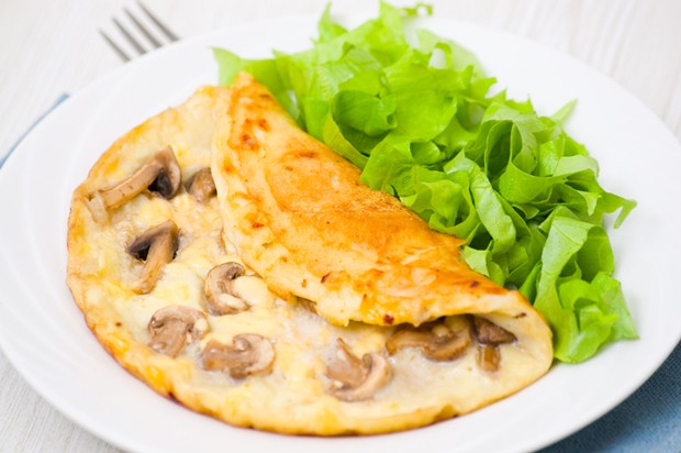 Photo of Eieromelett mit pilzen