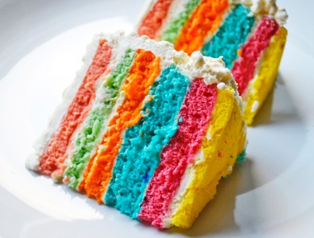 Photo of Regenbogentorte