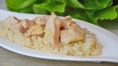 Photo of Geschnetzeltes mit reis