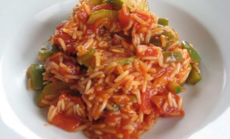 Photo of Mediterrane reispfanne