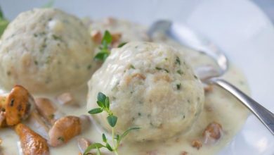 Photo of Eierschwammerlsauce mit semmelknödel