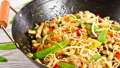 Photo of Chinesische nudelpfanne