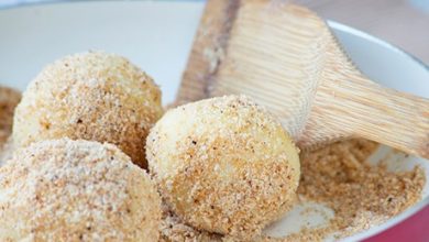 Photo of Marillenknödel mit kartoffelteig