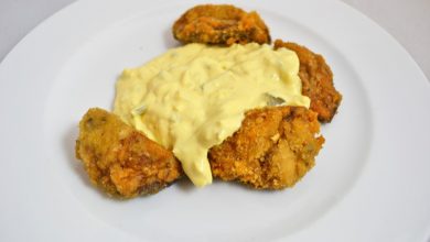 Photo of Gebackene champignons mit sauce tartare