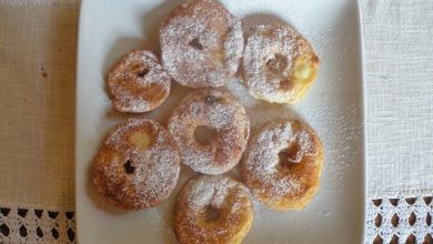 Photo of Gebackene apfelringe