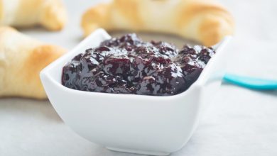 Photo of Schwarze johannisbeer-marmelade
