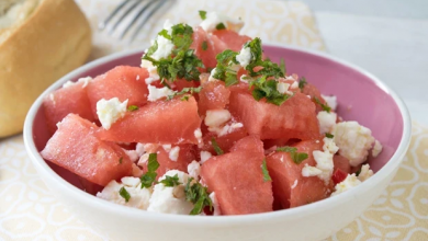 Photo of Feta-melonen-salat