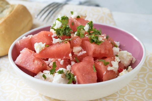 Photo of Feta-melonen-salat